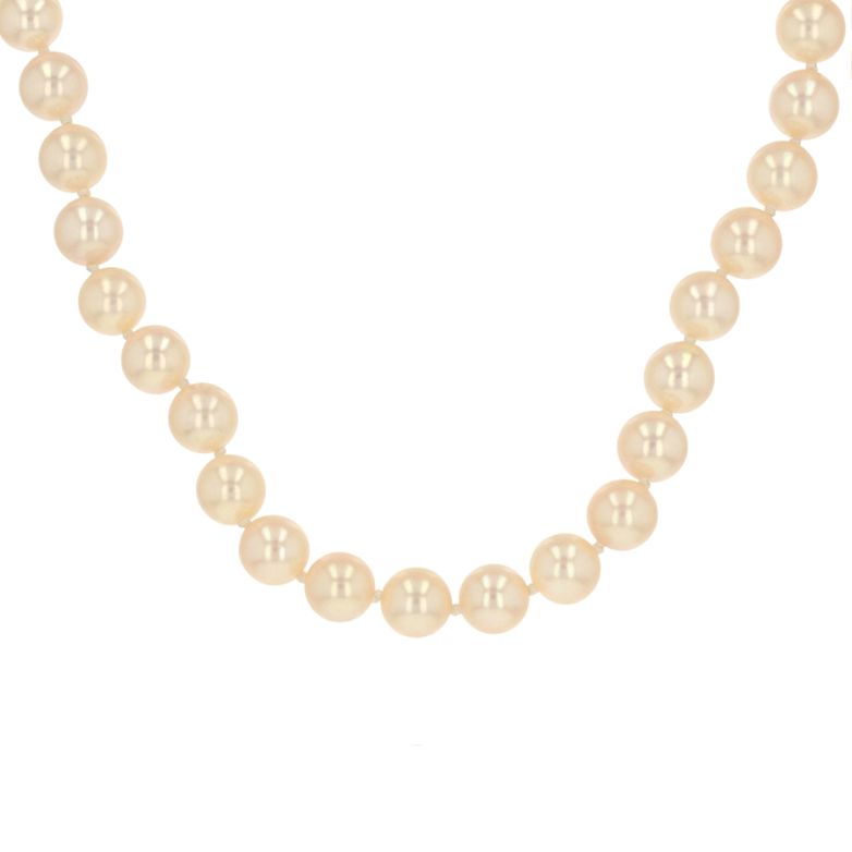 Collier choker vintage perles de culture or jaune 37g Comme neuf -  reconditionné disponible sur Gemme Les Bijoux